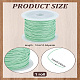 1 Roll Waxed Cotton Thread Cords(YC-LP0001-01M)-2