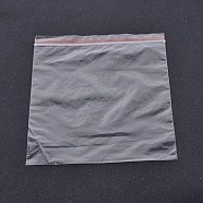 Plastic Zip Lock Bags, Resealable Packaging Bags, Top Seal, Self Seal Bag Thin Bags, Rectangle, Clear, 24x16cm, Unilateral Thickness: 1.2 Mil(0.03mm), about 100pcs/bag(OPP-O001-16x24cm)