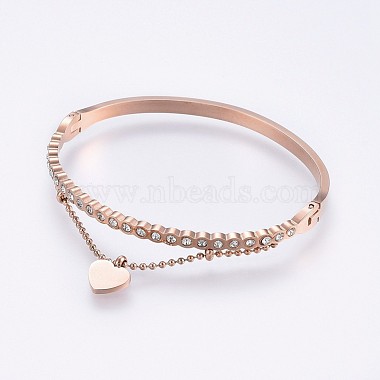 304 Stainless Steel Bangles(BJEW-P223-09)-3