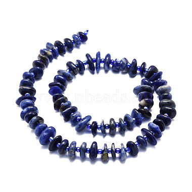 Natural Sodalite Beads Strands(G-E569-J22)-2