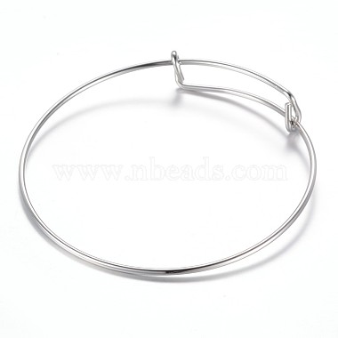Adjustable 304 Stainless Steel Expandable Bangle Making(X-BJEW-G515-02P)-2