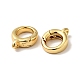 Brass Spring Gate Rings(KK-J301-08G)-3