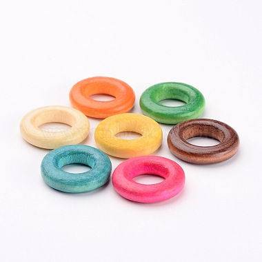 Wooden Linking Rings(WOOD-Q002-25mm-01-LF)-2