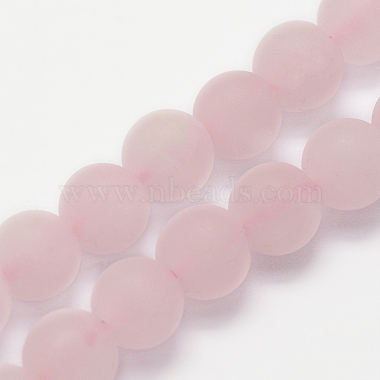 Round Rose Quartz Beads