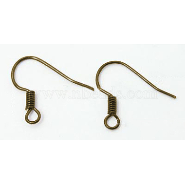 Antique Bronze Brass Earring Hooks