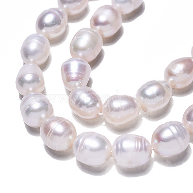 Natural Cultured Freshwater Pearl Beads Strands(PEAR-N012-09A)-3