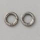 925 Sterling Silver Spring Gate Rings(STER-WH0061-85B)-1