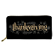 Thanksgiving Day Theme Imitation Leather Coin Purse for Women(THXG-PW0001-100E)-1