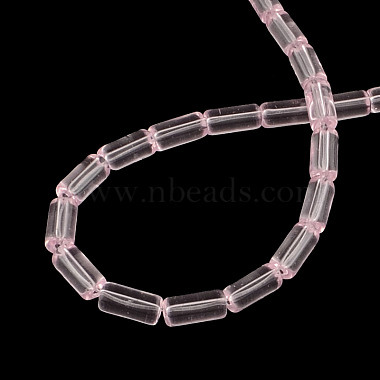 Transparent Glass Bead Strands(GLAA-R162-10x4-06)-2