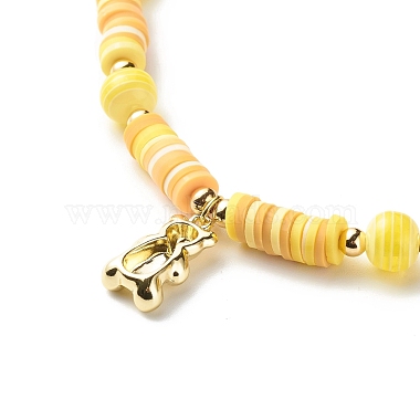 Bear Pendant Necklace for Teen Girl Women(NJEW-JN03704)-8