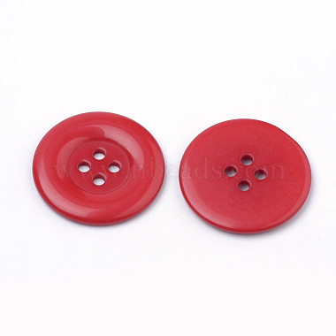 Boutons acryliques avec 4 trou(BUTT-Q038-30mm-M)-2