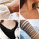925 Sterling Silver Heart Link Chains(STER-TA0001-35)-8