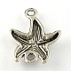 Tibetan Style Alloy Starfish Links connectors(TIBEP-R345-02AS-NR)-3