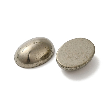 Natural Pyrite Cabochons(G-G013-02H)-2