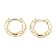 Brass Huggie Hoop Earrings(EJEW-I289-26KCG)-1