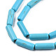 Synthetic Turquoise Bead Strands(X-TURQ-S282-26)-2