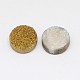 Electroplate Natural Druzy Crystal Cabochons(G-L047-8mm-12)-1
