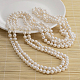 Natural Pearl Beads Necklace(NJEW-P126-B-10-01A)-1