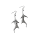 Boucles d'oreilles pendantes en alliage d'aile de dragon(DRAG-PW0001-81AS)-1