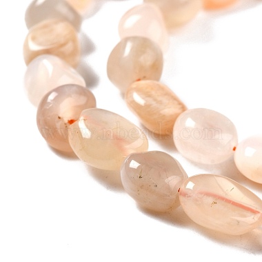 Brins de perles naturelles multi-pierre de lune(G-G018-07)-3