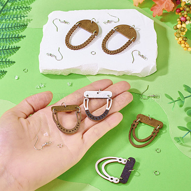 DIY Dangle Earings Making Kits(DIY-TA0012-33)-5