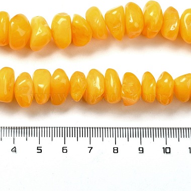 Resin Imitation Amber Beads Strands(RESI-Z017-02B)-4