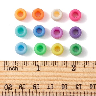 360Pcs 12 Colors Opaque Plastic Beads(KY-FS0001-14)-5
