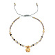 Natural Stone Braided Bead Bracelet(FR2657-3)-1