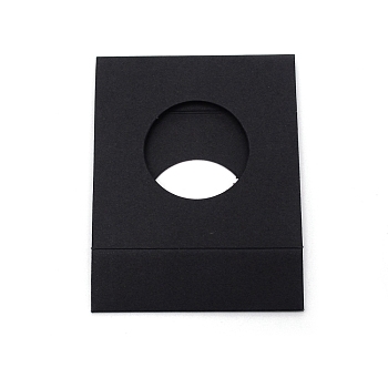 Paper Display Box Paper Sleeve, Square, Black, 89.5x69.5x1mm