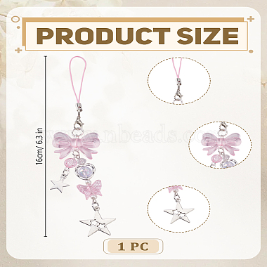 1Pc Alloy Mobile Straps(HJEW-LP0001-40)-2