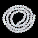 Imitate Austrian Crystal Bicone Frosted Glass Beads Strands(GLAA-F029-TM4mm-A13)-2