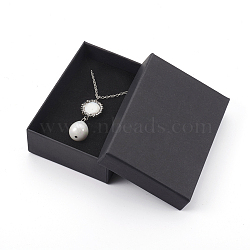 Teardrop Shell Pearl Pendant Necklaces, with Pearl Flat Round Beads, Stainless Steel Chains, White, 18.1 inch(46cm), 2mm(NJEW-JN02286)