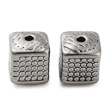 Stainless Steel Color Cuboid 316 Surgical Stainless Steel Beads