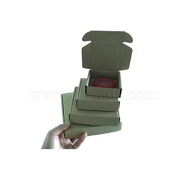 クラフト紙の折りたたみボックス(CON-F007-A04)-4