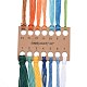 DIY Woven Net/Web with Feather Pattern Embroidery Kit(DIY-O021-17A)-3