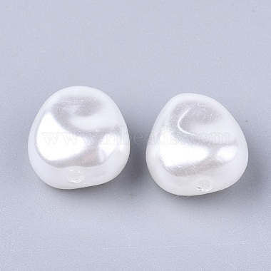 Perles d'imitation en plastique ABS écologiques(OACR-T012-05)-2