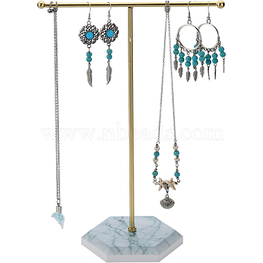 White Iron Jewelry Displays