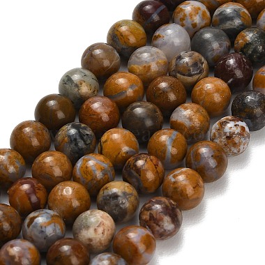 Natural Wealth Stone Beads Strands(G-C289-B01-8mm)-2