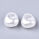 Perles d'imitation en plastique ABS écologiques(OACR-T012-05)-2