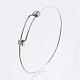 Adjustable 304 Stainless Steel Expandable Bangle Making(BJEW-H510-01P)-1