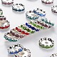 Grade A Brass Rhinestone Spacer Beads(RSB160NF)-1