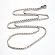 316 Surgical Stainless Steel Venetian Chains Necklaces(NJEW-JN01293-03)-1