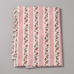 Flower Pattern Cotton Fabric, Clothing Accessories, Pink, 1504x0.3mm(DIY-WH0504-936)