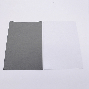 Sponge EVA Sheet Foam Paper Sets, With Adhesive Back, Antiskid, Rectangle, Gray, 30x21x0.1cm