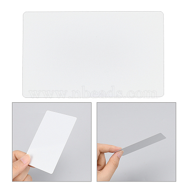 алюминиевые пустые термотрансферные визитки(DIY-WH0190-87)-3
