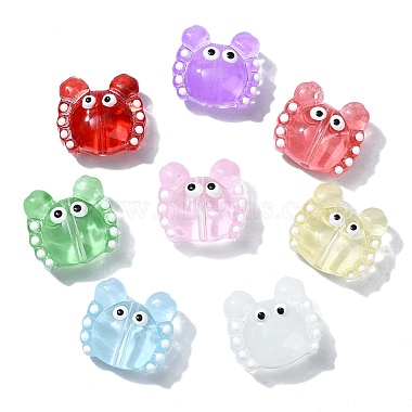 16Pcs 8 Colors Glass Beads Strands(LAMP-CJ0002-06)-9