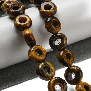 Natural Tiger Eye Beads Strands(G-P536-A12-01)-2