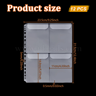 PVC Plastic Album Binder Refill Pages(FIND-WH0173-118B)-3