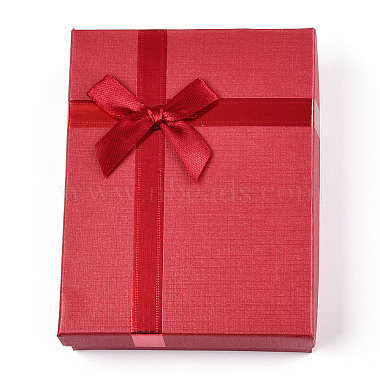 Red Rectangle Paper Gift Boxes