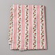 Flower Pattern Cotton Fabric(DIY-WH0504-936)-1